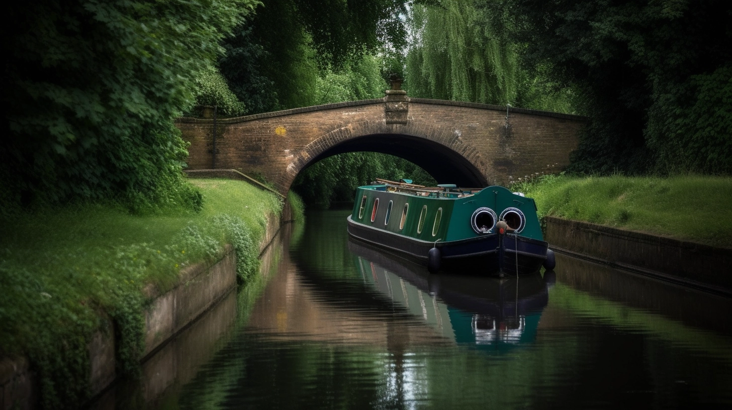 Canal Adventure in English Countryside