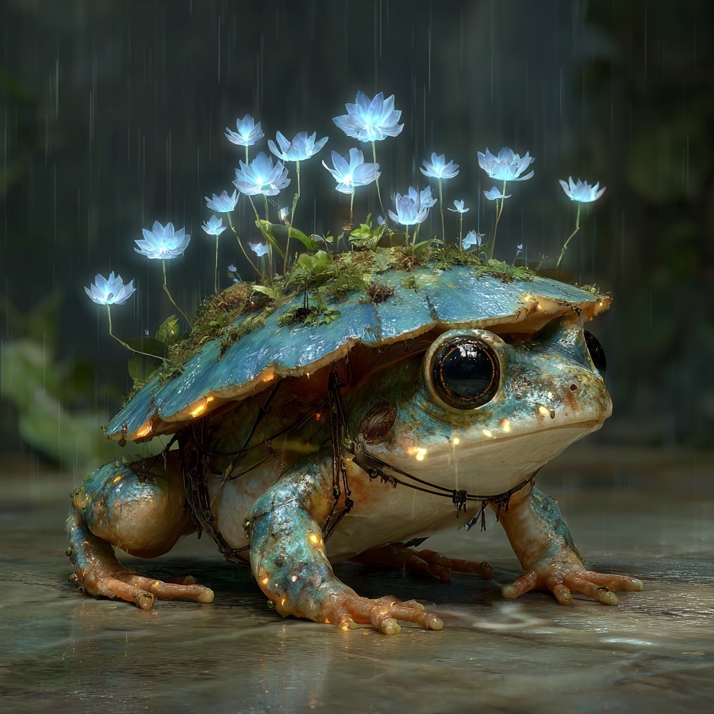 Enchanting Gloompetal Hopper: Forest Guardian