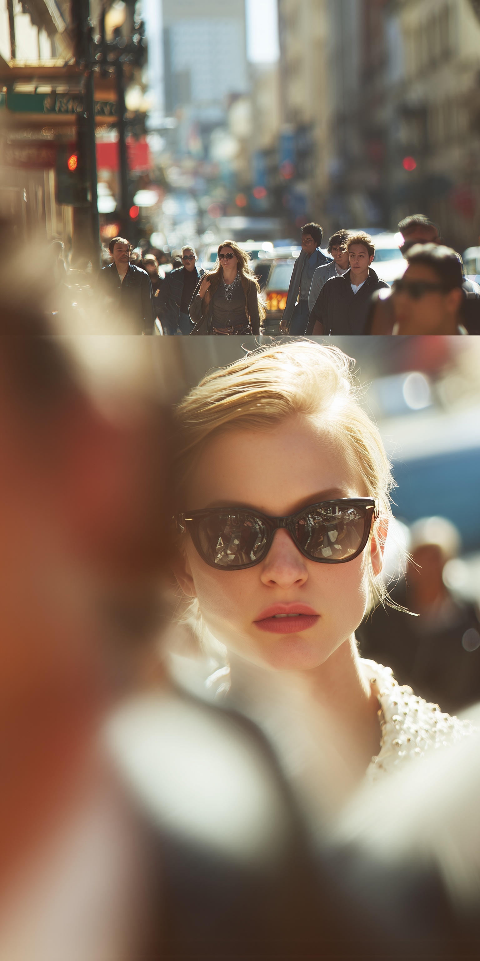 Urban Mirage: Fashion Meets City Life